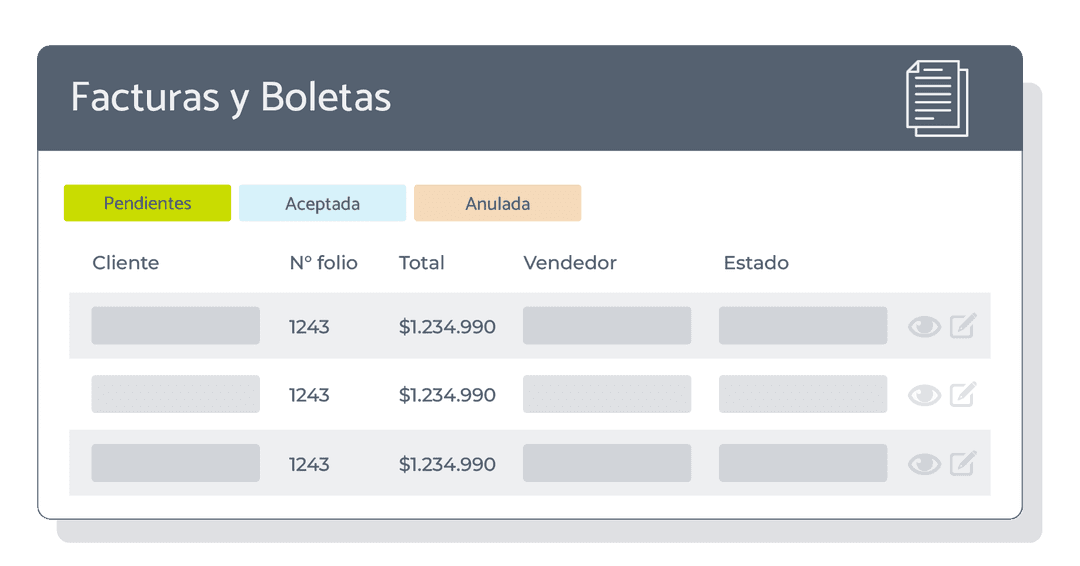 Generación de boletas y facturas electrónicas